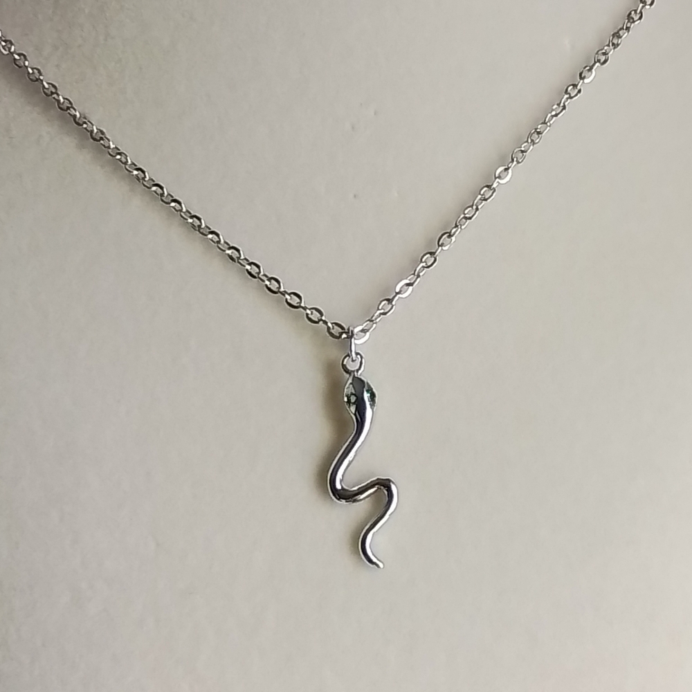 "YEAR OF THE SNAKE" Pendant Necklace
